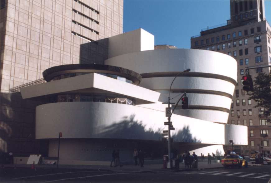 Guggenheim Museum New York. The Guggenheim Museum from